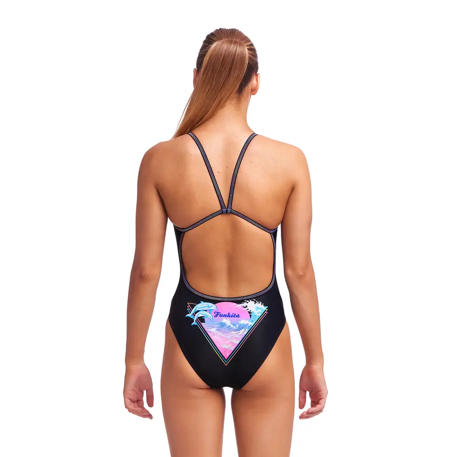 Dolph Lundgren Baddräkt jr 128cm Funkita | Single Strap One Piece 