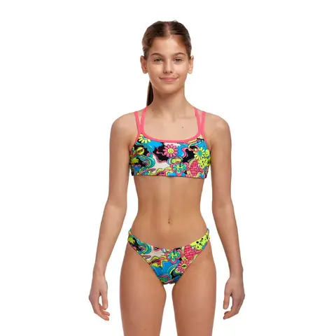 Smash Mouth Bikini jr Funkita | Criss Cross Two Piece