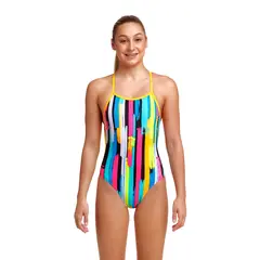 Winning Streak Badedrakt jr 128cm Funkita | Strapped in One Piece