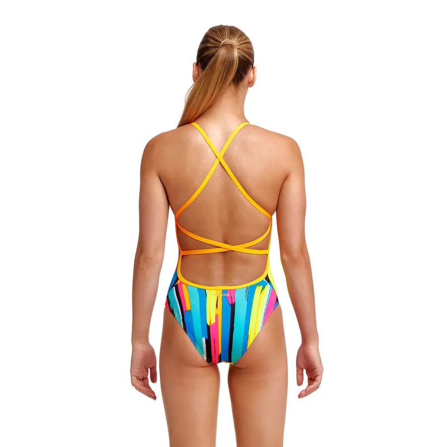 Winning Streak Baddräkt jr 128cm Funkita | Strapped in One Piece 