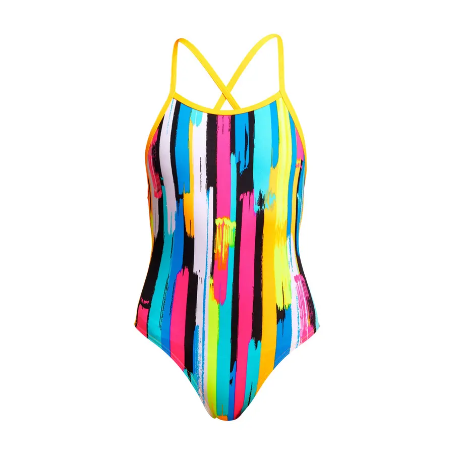 Winning Streak Baddräkt jr 128cm Funkita | Strapped in One Piece 