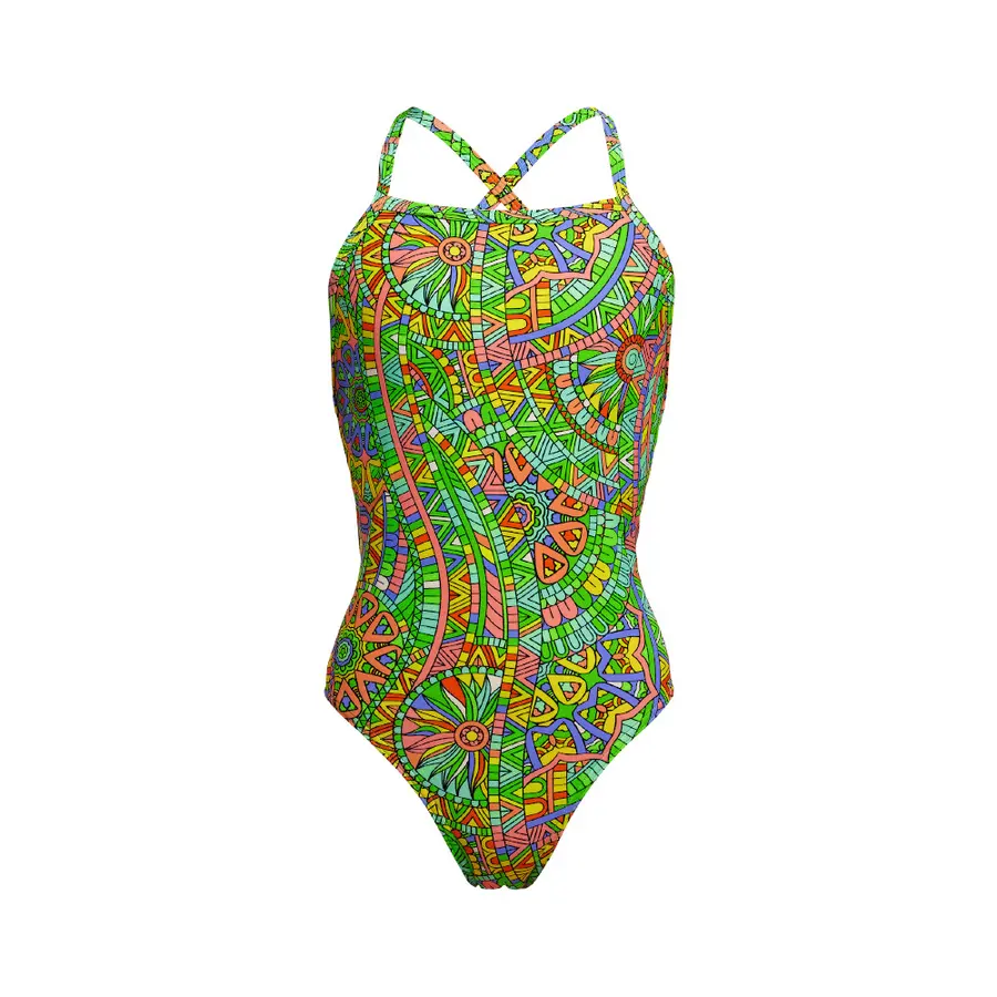 Minty Mixer Baddräkt jr 140cm Funkita | Strapped in One Piece 