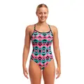 Square Stare Badedrakt Funkita | Diamond Back One Piece