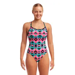 Square Stare Baddr&#228;kt 36 Funkita | Diamond Back One Piece