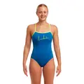 Glaciar Glam Baddr&#228;kt Funkita | Single Strap One Piece