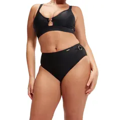 High Waist Shaping Truse Bikini 40 Speedo | Svart | ECO BodyFit Rec