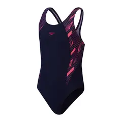 Splice HyperBoom Baddr&#228;kt jr 116 Speedo | Svart/Rosa | ECO EnduraFlex