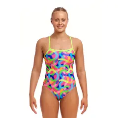 Curly Wurly  Baddr&#228;kt 38 Funkita | Single Strap One Piece