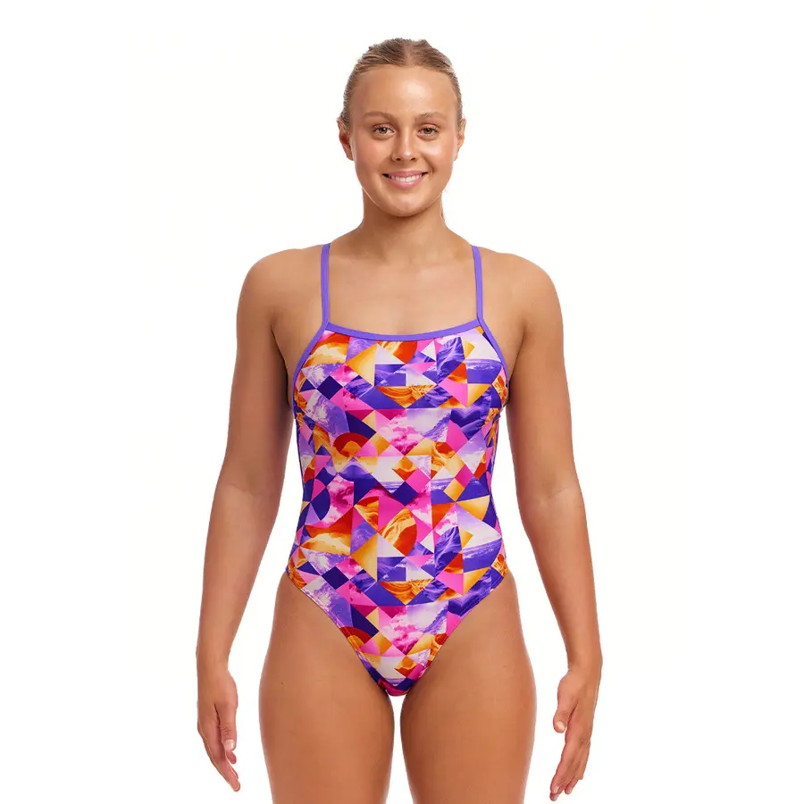 Ocean Sunset Badedrakt 34 Funkita | Single Strength One Piece 