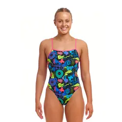 Poppy Long Badedrakt 36 Funkita | Strapped in One Piece