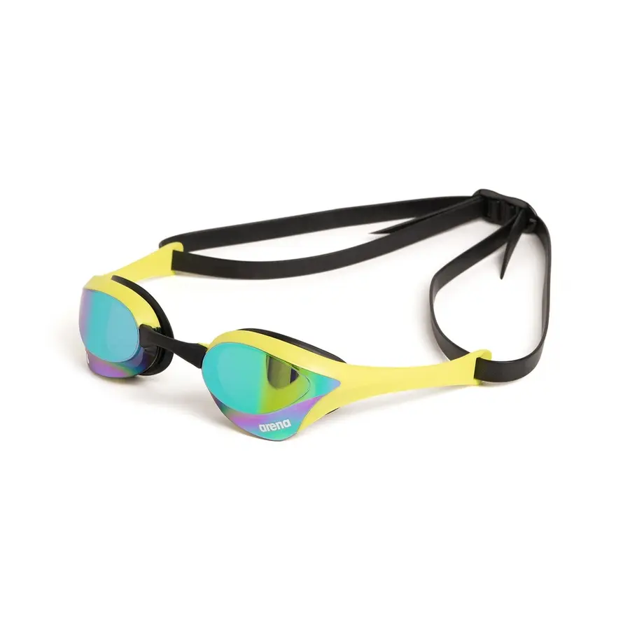 Cobra Ultra Swipe Mirror Svømmebrille Arena | Speil/gul | Racing brille 