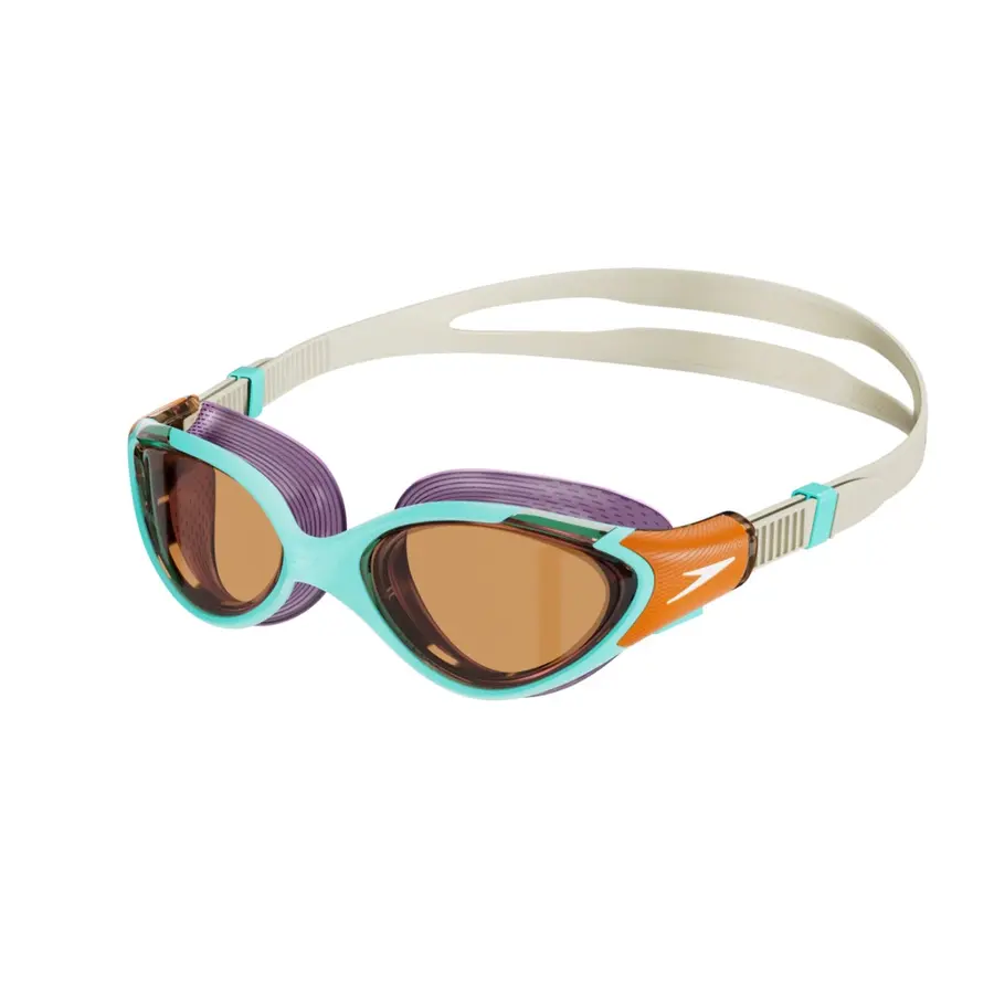 Biofuse 2.0 Svømmebrille Speedo | Oransje linse/Turkis | Dame 