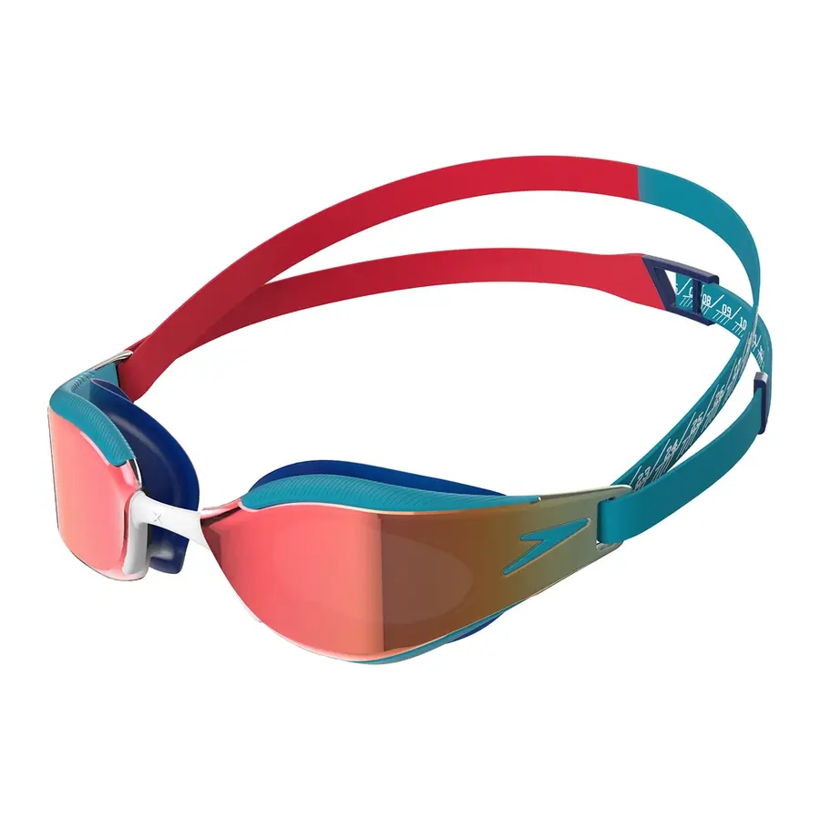 Fastskin Hyper Elite Junior Svømmebrille Speedo 6-14 år | Speil linse | Flame Red 