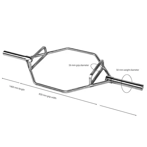 Viktst&#229;ng Hexbar Hex bar, Trap bar, Shrug bar,Hip bar