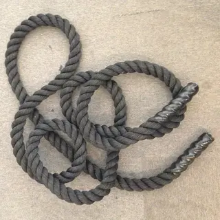 Battle Rope Svart 12 m l&#229;ngt &#216; 38mm