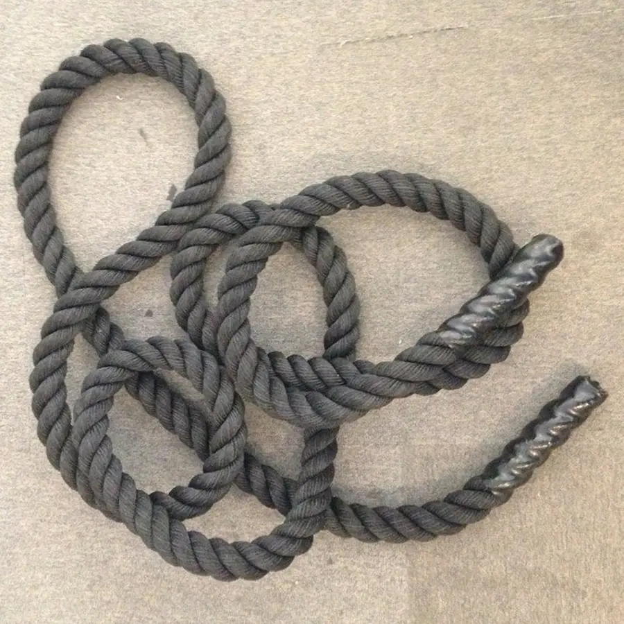 Battle Rope Svart 12 m långt Ø 38mm 