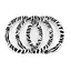 MB Zebra Sjongleringsring | 32 cm Solid ring i Zebra design