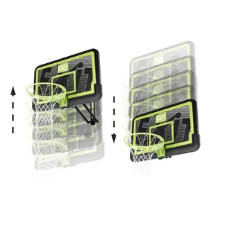 Basketkorg EXIT Galaxy med platta V&#228;ggmonterat | Svart