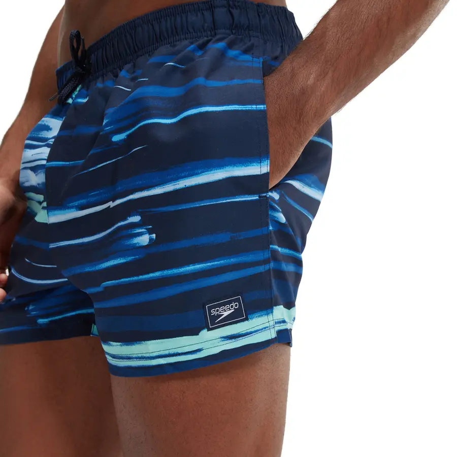 Printed Leisure 14 Badshorts S Speedo | Blå | ECO Poly 