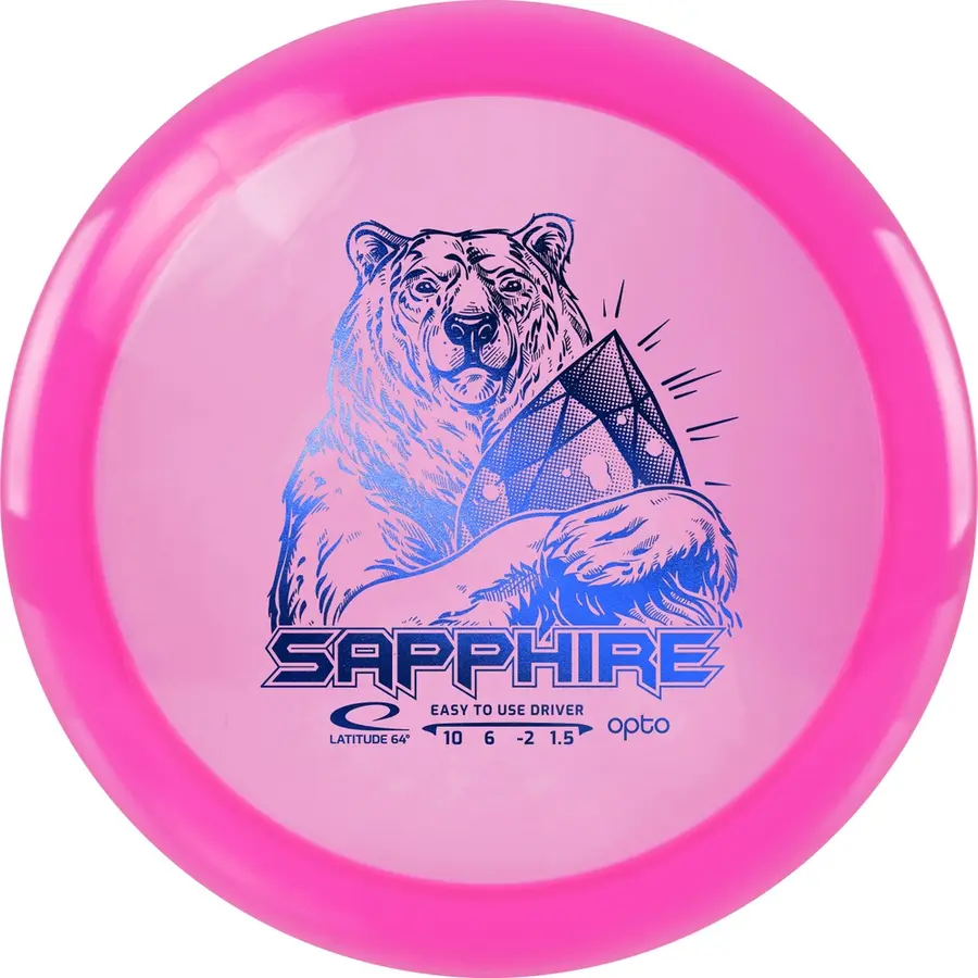 Golfdisc FW Driver Opto Driver Sapphire Fairway driver til frisbeegolf 